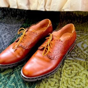 Sundance Leather Oxford Eyelet Lace Studs 41